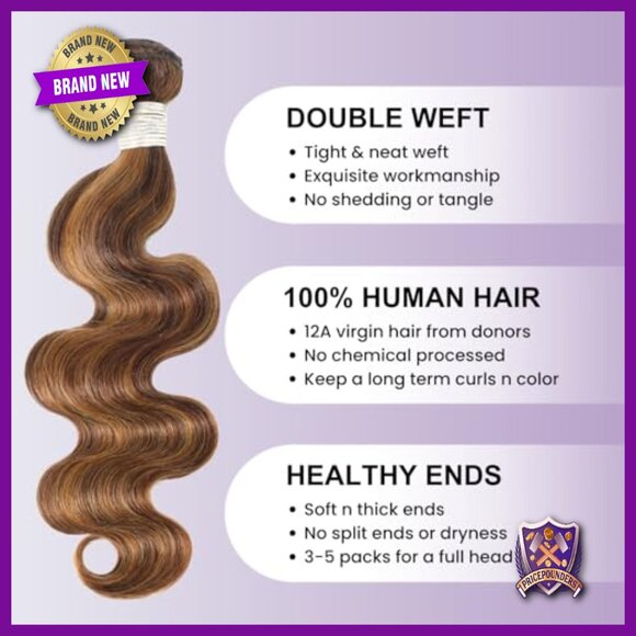 13x6 HD Lace Frontal with 3 Body Wave Human Hair Bundles Virgin Hair main image 4